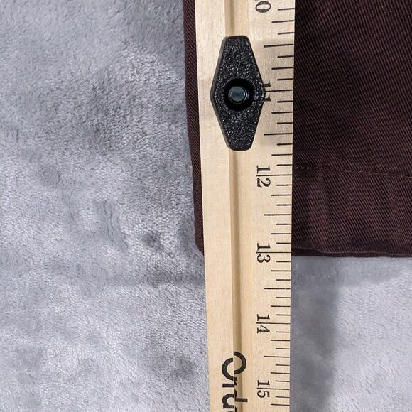 Polo Ralph Lauren Cargo Shorts Mens Maroon Red Size 36 Baggy Y2K Preppy Belt - Picture 5 of 7